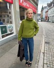 PetiteKnit Amy Sweater Peer Gynt Matcha thumbnail