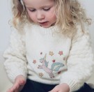 Enhjørningen Billie  The Knitting Stories (oppskrift) thumbnail
