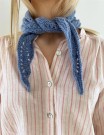 LeKnit Peacock Scarf (oppskrift) papir thumbnail