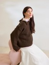 2602-2 Mina Sweater (oppskrift) papir thumbnail