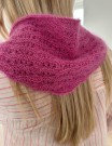 LeKnit Peacock Scarf (oppskrift) papir thumbnail