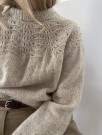 LeKnit Peacock Jumper Tynn Peer og Tynn Silk mohair naturmelert thumbnail