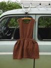2506-5 Belle dress junior Varm brun Tynn merinoull thumbnail