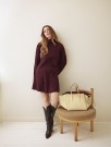 2311-8 Nova skirt Tweed Recycled KORT thumbnail