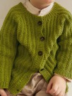 2505-6 Ellis Cardigan baby Mandarin Petit Matcha thumbnail