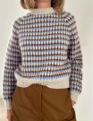 LeKnit Facet Sweater (oppskrift) papir  thumbnail