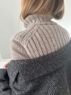 LeKnit Note Rib Neck Alpakka Ull og Alpakka Følgetråd thumbnail