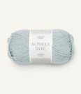 Sandnes Garn Alpakka Silke Lys gråblå 7521 thumbnail