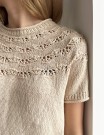 LeKnit Noomi Tee Line Almond Strikkepakke thumbnail