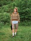 2507-8 Ridge Sweater Peer gynt og Ballerina Gyllenbrun thumbnail