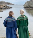 Lisa grønn tilpasset Nordlandsbunaden Bunadstrikk thumbnail