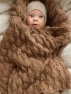 2413-3 Lilja babyblanket (oppskrift babyteppe) thumbnail