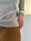 LeKnit Plain Yoke Cashmere (oppskrift) papir thumbnail