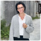 Luftig perlejakke Lys grå thumbnail