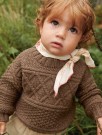 2413-1 Guernsey Sweater baby (oppskrift) thumbnail