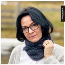 Marte Helgetun Krystallsjal flerfarger (oppskrift) thumbnail