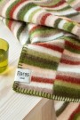 6002 Ida pledd Olive Burgundy Røros Tweed  thumbnail