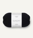 Sandnes Garn SUNDAY SVART 1099 thumbnail
