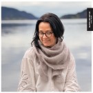 Marte Helgetun Lett Luna sjal (oppskrift) papir thumbnail