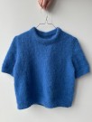 PetiteKnit Poppy Tee Tynn Silk mohair Regatta blå thumbnail