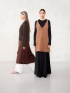 2507-9 Meadow Dress dobbel Chunky ballerina Mocha mousse thumbnail