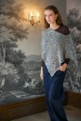 2610-4 Belle Poncho (oppskrift) Sandnes Garn thumbnail