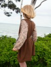 2506-5 Belle dress junior Varm brun Tynn merinoull thumbnail