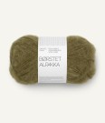 Børstet Alpakka Dark Olive 9873 thumbnail