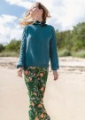 Sommersky - genser strikket ovenfra i Mandarin Petit thumbnail