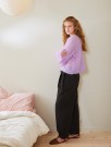 2402-4 Facile Sweater Ballerina Chunky Mohair LILAC thumbnail