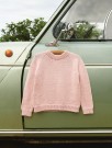 2506-4b Tiro sweater junior Merinoull pudderrosa thumbnail