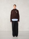 2507-5 Mindy Sweater chunky edition Peer gynt og tynn silk mohair  thumbnail