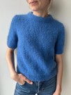 PetiteKnit Poppy Tee Tynn Silk mohair Regatta blå thumbnail