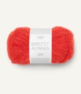 4018 Børstet Alpakka Scarlet Red  thumbnail