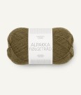 Alpakka Følgetråd Dark Olive 9873 thumbnail