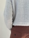 Leknit Porcelain Damask Sweater Sunday og Tynn Silk mohair Artic Ice thumbnail