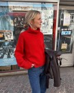 Scarlet Sweater PetiteKnit Double Sunday Scarlet red  thumbnail