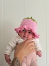 Woolix lillebær solhatt rosa thumbnail