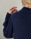 LeKnit Chunky Mouline cardigan (oppskrift) papir thumbnail