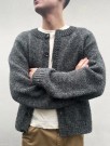 LeKnit Foundation Cardigan mann (oppskrift) papir thumbnail