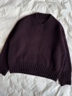 PetiteKnit Hannah Sweater V-neck (oppskrift) papir thumbnail