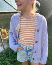 Eva Cardigan junior Peer Gynt Perfect purple thumbnail