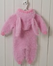 Little Baby Suit Basta og Cool merino big Lys Rosa Lindtein thumbnail