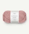 Indiblomst Fagerborg kimono Alpakka Silke Dusty pink thumbnail