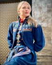 Linnea jakke tilpasset Nordlandsbunaden BLÅ Bunadstrikk  thumbnail