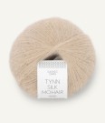 2650 Tynn Silk Mohair Beigemelert  thumbnail