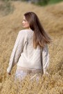 Hillesvåg Osp Cardigan Sol Ecru thumbnail