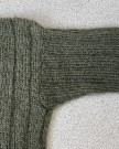 Permin Sweater i bred ribb med v-hals Bella thumbnail