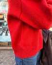 Scarlet Sweater PetiteKnit Double Sunday Scarlet red  thumbnail
