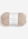 Børstet alpakka Beige 3021 thumbnail